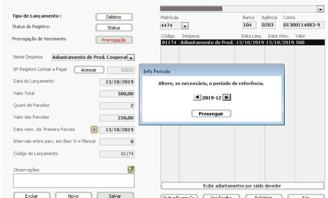 Atualização dos sistemas Sincro-Coop e Sincro-Saúde: Prorrogação de Vencimento