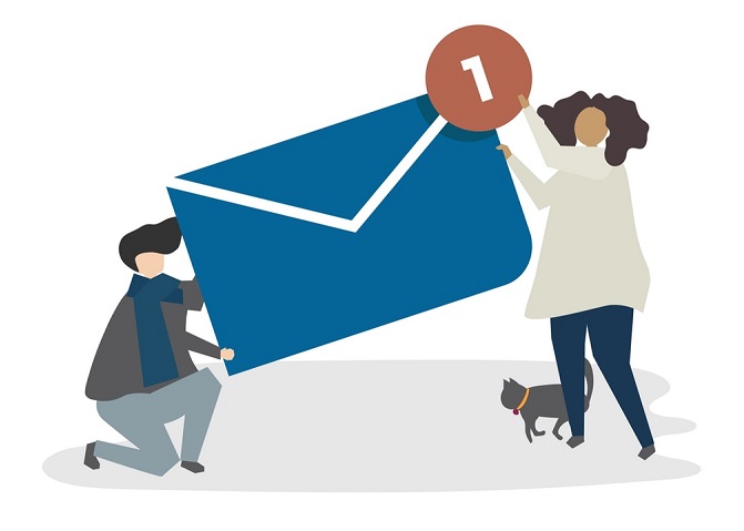 E-mails aos profissionais com a programação dos procedimentos
