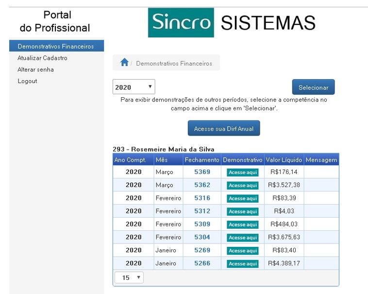Novas Configurações do Portal do Profissional