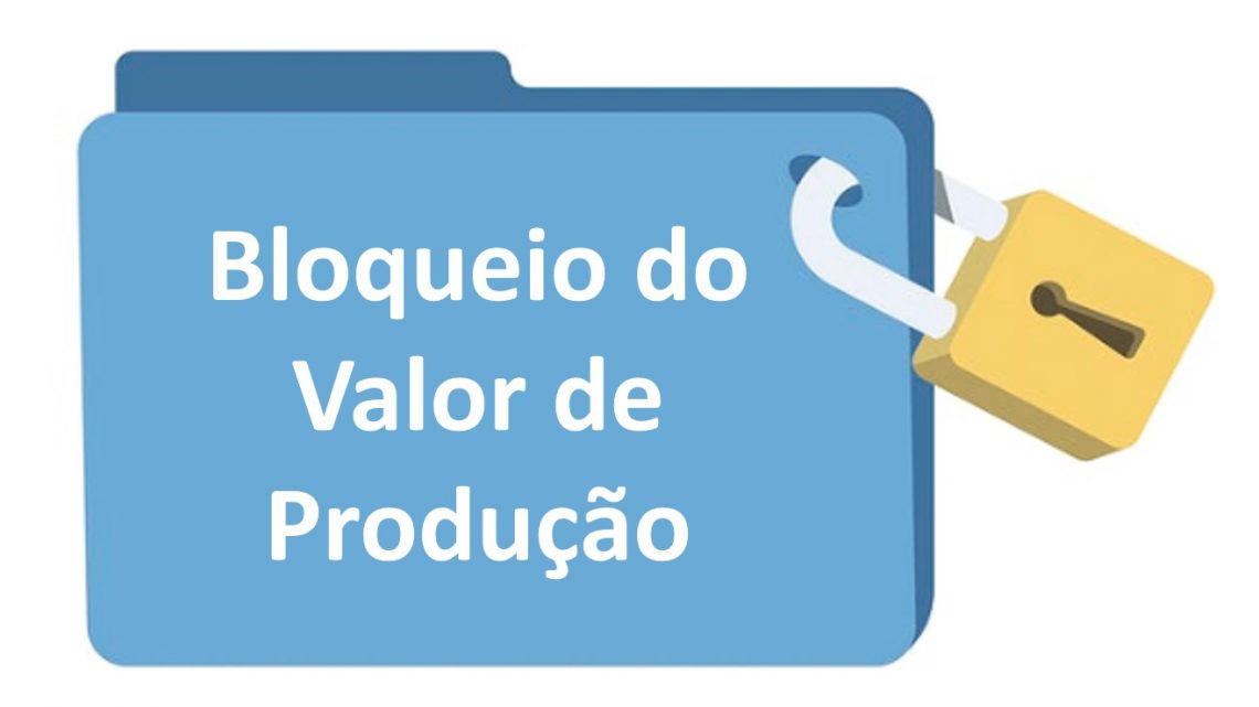 Bloqueio do valor de produção