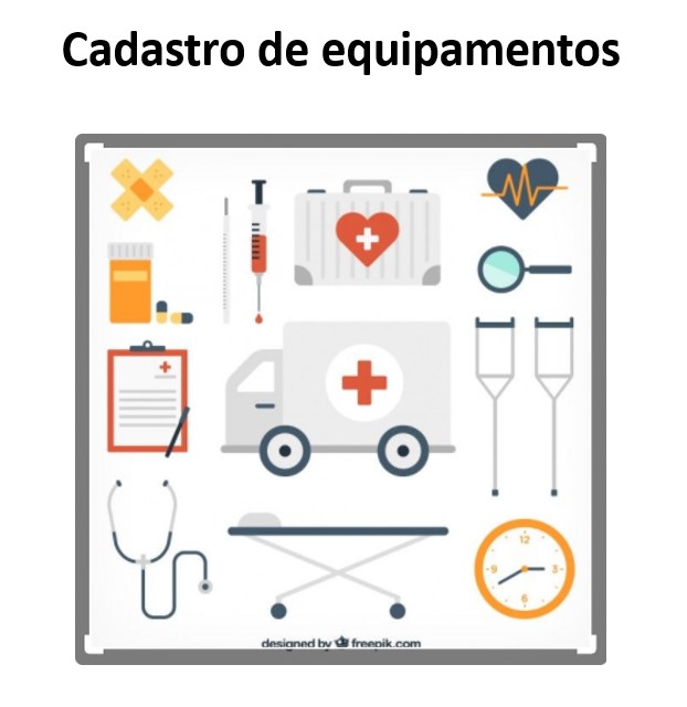 Cadastro de equipamentos